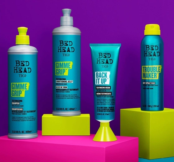 TIGI Bed Head Gimme Grip професійний текстуруючий шампунь для волосся без об'єму 400 мл