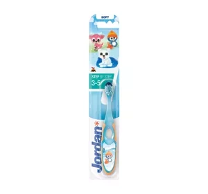 JORDAN STEP BY STEP ЗУБНАЯ ЩЕТКА ДЛЯ МАЛЬЧИКОВ 3-5 ЛЕТ SOFT