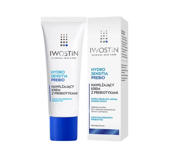 IWOSTIN HYDRO SENSITIA PREBIO УВЛАЖНЯЮЩИЙ КРЕМ С ПРЕБИОТИКАМИ 50МЛ