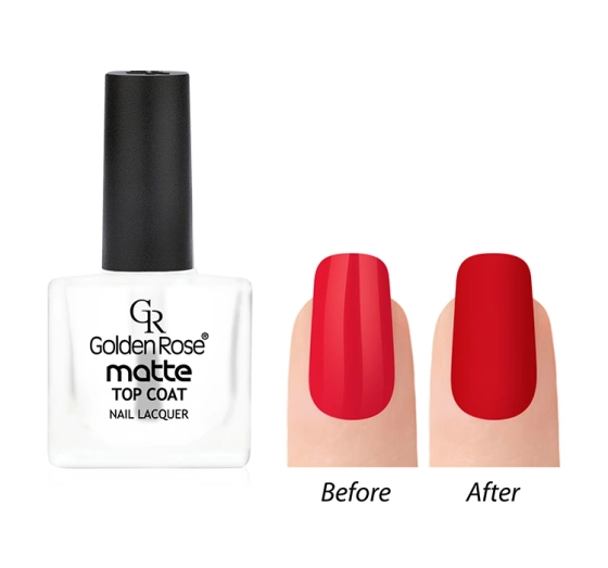 GOLDEN ROSE MATTE TOP COAT МАТОВИЙ ЗМІЦНЮВАЧ