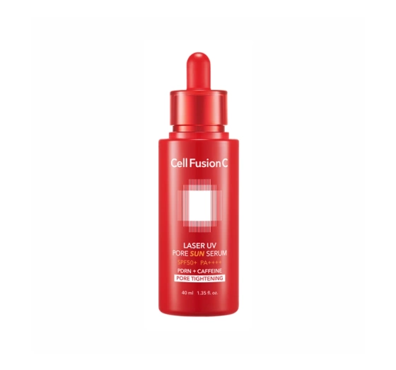 Cell Fusion C Laser UV Pore Sun Serum захисна сироватка для розгладжування та звуження пор SPF50+ PA++++ 40 мл
