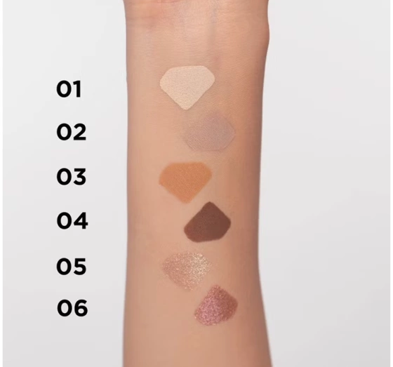 Eveline Wonder Match тіні для очей 03 Warm Nude 3г