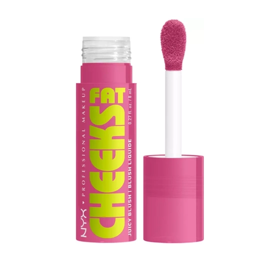 NYX Professional MakeUp Fat Cheeks жидкие румяна для щек 07 Plum Pop 8 мл