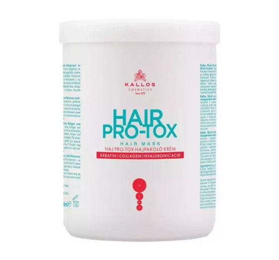 KALLOS HAIR PRO-TOX МАСКА ДЛЯ ВОЛОС 1000МЛ
