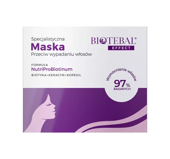 BIOTEBAL EFFECT МАСКА ДЛЯ ВОЛОС ПРОТИВ ВЫПАДЕНИЯ 150МЛ