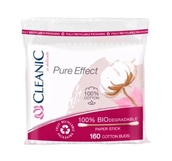 CLEANIC PURE EFFECT ГІГІЄНІЧНІ ПАЛИЧКИ 160 ШТУК