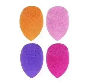 REAL TECHNIQUES MINI MIRACLE COMPLEXION 4 MINI ГУБКИ ДЛЯ МАКИЯЖА