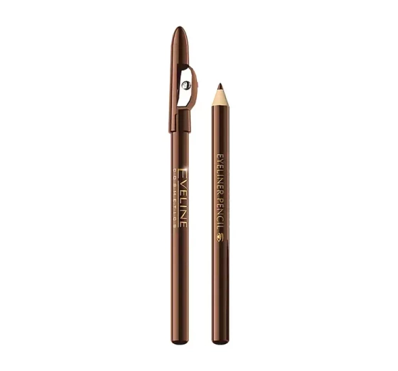 EVELINE PENCIL ОЛІВЕЦЬ ДЛЯ ОЧЕЙ З ТОЧИЛКОЮ BROWN