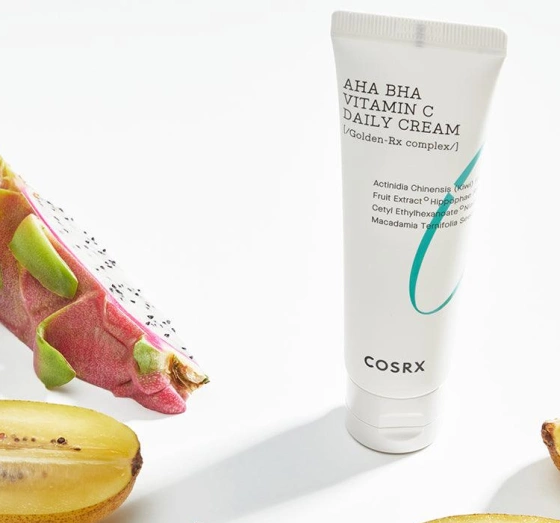 Cosrx Refresh AHA BHA Vitamin C Daily Cream крем для обличчя 50 мл