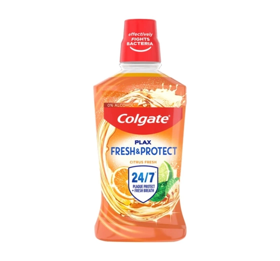 Colgate Plax Fresh & Protect рідина для полоскання рота Citrus Fresh 500мл