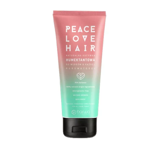 BARWA PEACE LOVE HAIR НАТУРАЛЬНЫЙ УВЛАЖНЯЮЩИЙ КОНДИЦИОНЕР 180 МЛ