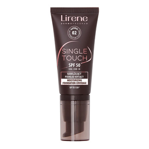 Lirene Single Touch увлажняющий тональный крем SPF50 02 Natural 30 мл