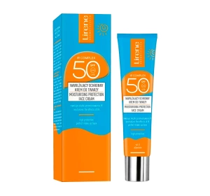 LIRENE Зволожуючий захисний крем для обличчя SPF50+ 40 мл
