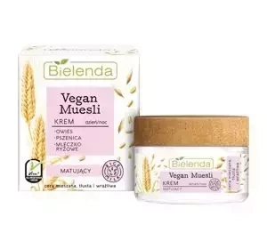 BIELENDA VEGAN MUESLI МАТУЮЧИЙ КРЕМ 50МЛ