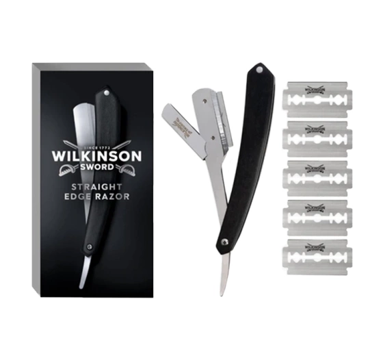 Натисніть на картинку, щоб її збільшити WILKINSON SWORD CLASSIC PREMIUM БРИТВА ДЛЯ ЧОЛОВІКІВ + ЛЕЗА 5 ШТУК