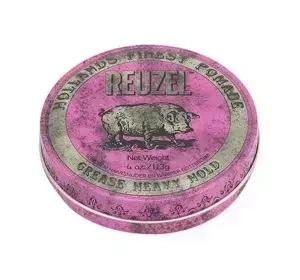 REUZEL PINK GREASE HEAVY HOLD ПОМАДА ДЛЯ ВОЛОССЯ 113Г