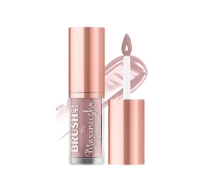 Brush Up блиск для губ з криючою формулою та кремовим блиском 02 Beige Nude 3,8г