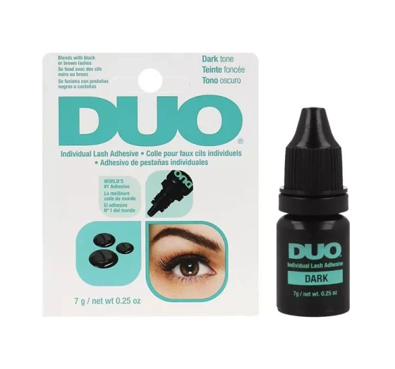 ARDELL DUO INDIVIDUAL LASH ADHESIVE КЛЕЙ ДЛЯ ПУЧКОВИХ ВІЙ DARK TONE 7Г