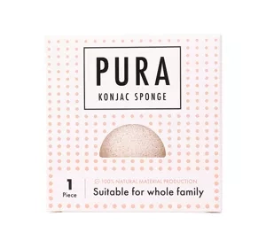 SISTER YOUNG PURA НАТУРАЛЬНЫЙ СПОНЖ КОННЯКУ ДЛЯ УМЫВАНИЯ WHITE