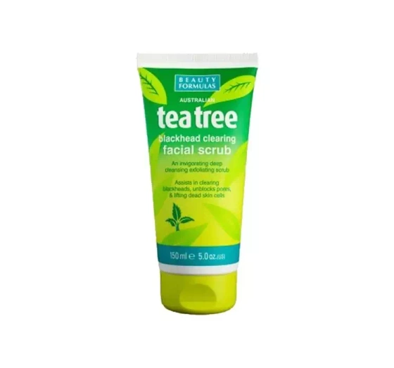 BEAUTY FORMULAS TEA TREE ОЧИЩУВАЛЬНИЙ ПІЛІНГ ДЛЯ ОБЛИЧЧЯ 150МЛ