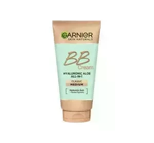 GARNIER SKIN NATURALS HYALURONIC ALOE ALL-IN-1 УВЛАЖНЯЮЩИЙ КРЕМ BB MEDIUM 50МЛ