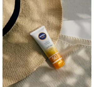 NIVEA SUN UV FACE Q10 ANTI-AGE SUN CREAM КРЕМ ПРОТИВ МОРЩИН С ФИЛЬТРОМ SPF 50 50МЛ 