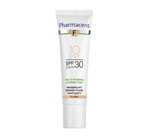 Pharmaceris F Matt Mineral Correction SPF30 мінеральний матуючий флюїд 10 light 30мл