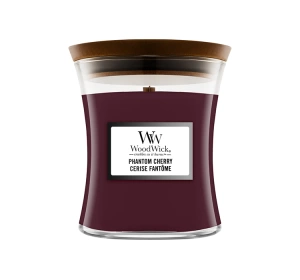 Woodwick Medium Jar Candle ароматична свічка Phantom Cherry 275 г