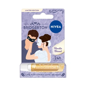 NIVEA Bridgerton Edition гигиеническая помада Vanilla Biscuit Sophie & Benedict 4,8 г