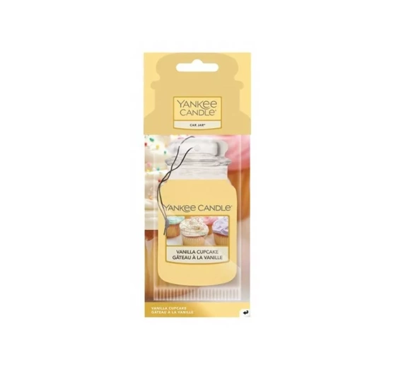 YANKEE CANDLE CAR JAR АРОМАТ ДЛЯ АВТОМОБІЛЯ  VANILLA CUPCAKE