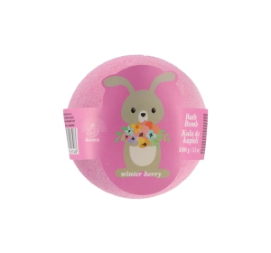 Aurora Winter Berry детская бомбочка для ванны Bunny 100 г