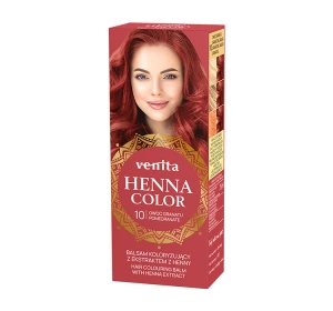 VENITA HENNA COLOR ТОНУЮЧИЙ БАЛЬЗАМ З ЕКСТРАКТОМ ХНИ 10 POMEGRANATE 75МЛ