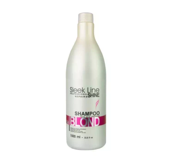 STAPIZ SLEEK LINE BLUSH BLOND ШАМПУНЬ 1000МЛ