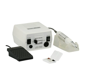 ПРОФЕСІЙНИЙ ФРЕЗЕР ДЛЯ НІГТІВ JD700 40W БІЛО-ЗОЛОТИЙ