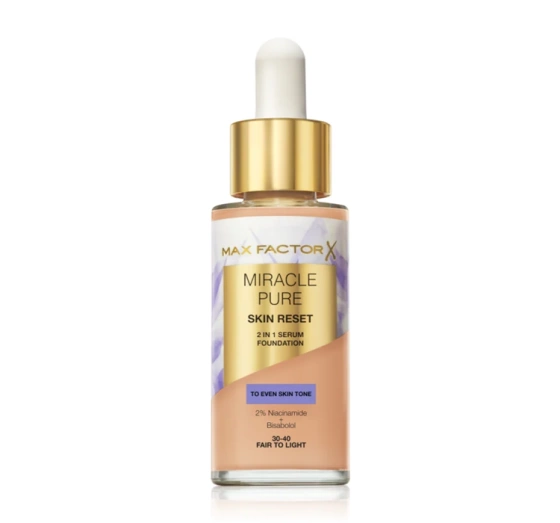 Max Factor Miracle Pure Skin Reset тональное средство для лица 30-40 Fair to Light 30мл