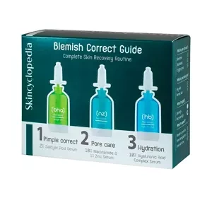 SKINCYCLOPEDIA BLEMISH CORRECT GUIDE НАБІР КОСМЕТИКИ ДЛЯ ДОГЛЯДУ ЗА ОБЛИЧЧЯМ 3X15МЛ