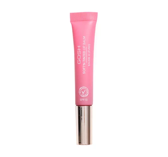 GOSH SOFT'N TINTED ВЕГАНСЬКИЙ БАЛЬЗАМ ДЛЯ ГУБ SPF 15 005 PINK ROSE 8МЛ