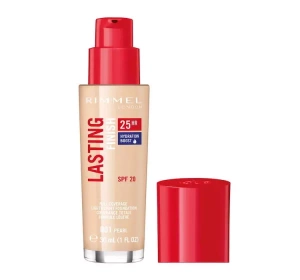 RIMMEL LASTING FINISH 25HR ТОНАЛЬНИЙ ЗАСІБ ДЛЯ ОБЛИЧЧЯ 001 PEARL 30МЛ