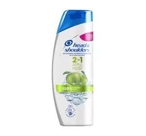 HEAD & SHOULDERS 2IN1 ШАМПУНЬ ДЛЯ ВОЛОССЯ З КОНДИЦІОНЕРОМ APPLE FRESH 360МЛ