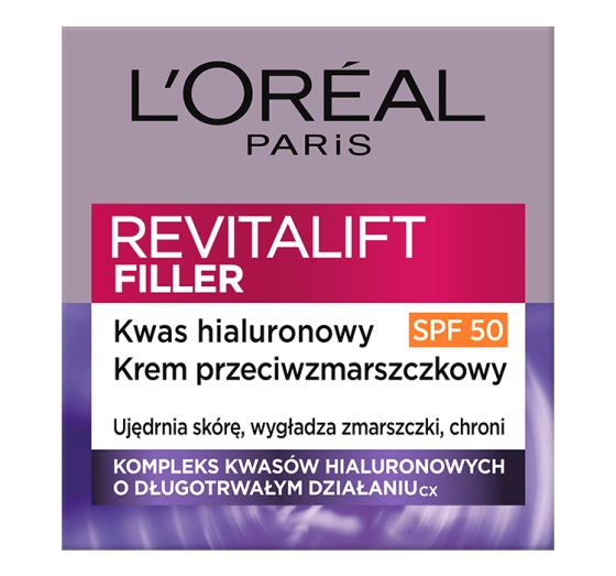 LOREAL REVITALIFT FILLER ІНТЕНСИВНО ЗАПОВНЮЮЧИЙ КРЕМ ANTI-AGE SPF50 50МЛ