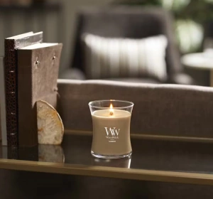 Woodwick Small Jar Candle ароматическая свеча  Cashmere 85 г