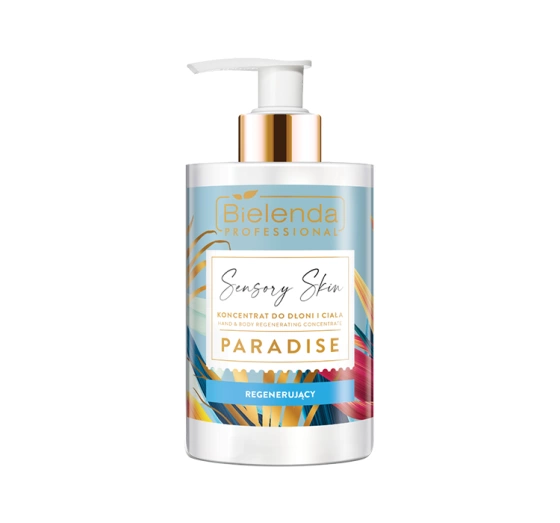 BIELENDA PROFESSIONAL SENSORY SKIN ВОССТАНАВЛИВАЮЩИЙ КОНЦЕНТРАТ ДЛЯ РУК И ТЕЛА PARADISE 300МЛ