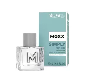 MEXX SIMPLY FOR HIM  ТУАЛЕТНА ВОДА 50МЛ