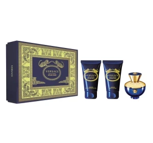VERSACE DYLAN BLUE POUR FEMME ПАРФУМОВАНА ВОДА 50МЛ + БАЛЬЗАМ 50МЛ + ГЕЛЬ 50МЛ