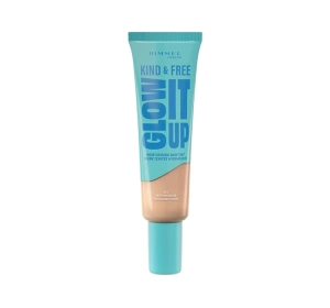 Rimmel Kind & Free Glow It Up легкий зволожувальний тональний засіб 001 Fair Porcelain 30мл