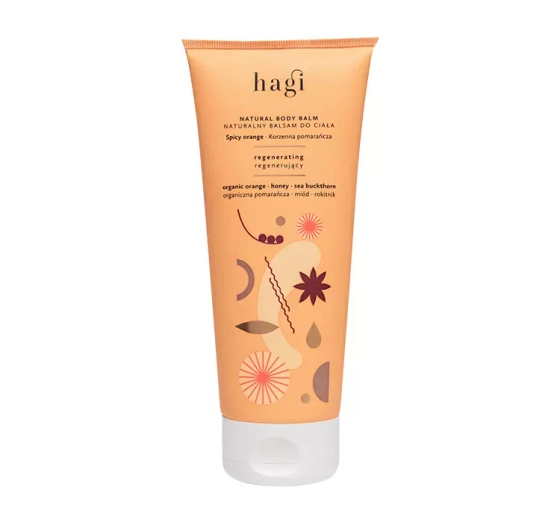 HAGI SPICY ORANGE РЕГЕНЕРУЮЧИЙ БАЛЬЗАМ ДЛЯ ТІЛА 200 МЛ