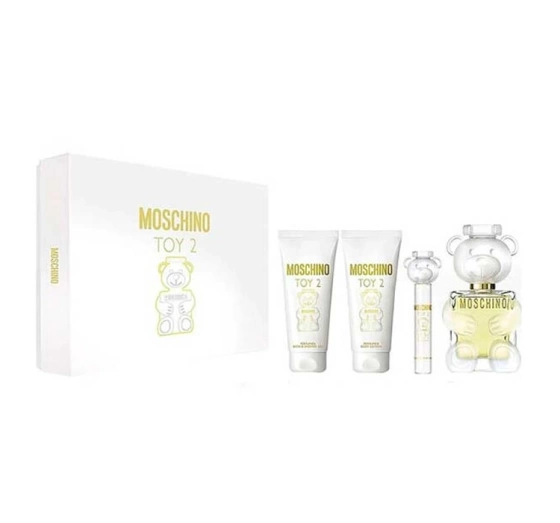 MOSCHINO TOY 2 ПАРФУМОВАНА ВОДА 100МЛ + 10МЛ + БАЛЬЗАМ 100МЛ + ГЕЛЬ 100МЛ