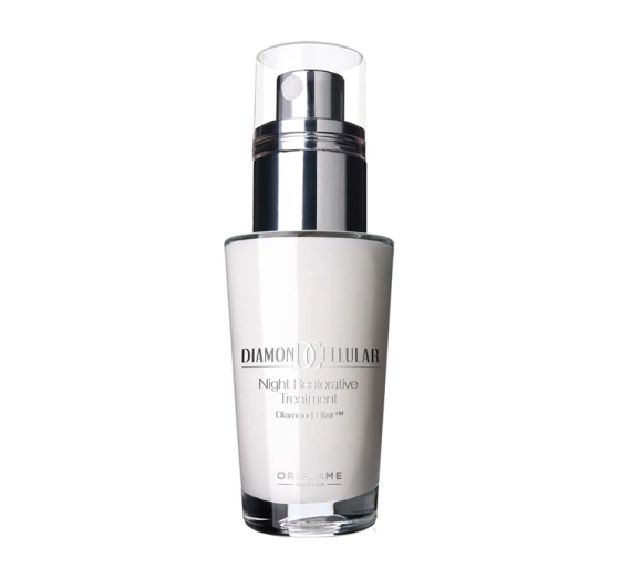 Oriflame Diamond Cellular Night Restorative Treatment сироватка нічний крем для обличчя 30 мл