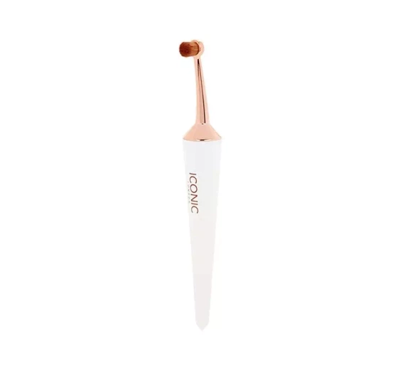 ICONIC LONDON EVO OVAL ОВАЛЬНАЯ КИСТОЧКА ДЛЯ МАКИЯЖА WHITE 006