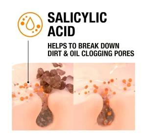 Neutrogena Blackhead Eliminating Face Scrub 2% Salicylic Acid пілінг для обличчя для шкіри з недоліками 150 мл